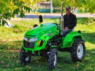Минитрактор 20 лошадей дизель/ Minitractor Greenland freza+plug livrare gratuita credit fara avans
