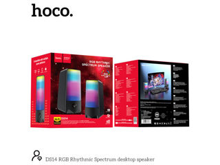 Difuzor desktop Hoco DS14 RGB Rhythmic Spectrum foto 8