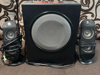 Logitech X-530 (Sound System 1 Subwoofer + 2 Speakers)
