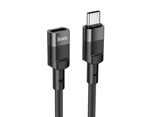 HOCO U107 Cablu prelungitor Type-C Male to Type-C Female USB2.0 (L=1,2 m) foto 2