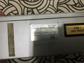 Магнитола Kenwood KRC-559R кассетная  + CD Changer на 10 Дисков Kenwood  Kdc-c603 за 600 лей фото 4