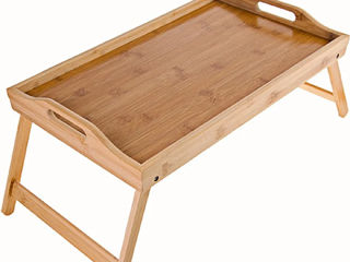 Подарочный   столик из бамбука "Завтрак в постель" foto 9