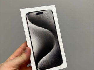 Vind iPhone 15 Pro Max 256Gb White Titanium / Sigilat / Garantie 1 An