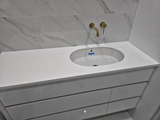 Изготовление столешниц, моек,рецепций из искусственного камня Corian  фото 8
