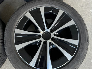 5x112 R18 Mercedes cu anvelope 245/45 R18 Michelin foto 4