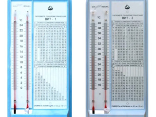 Higrometru psihrometric / Гигрометр психрометрический