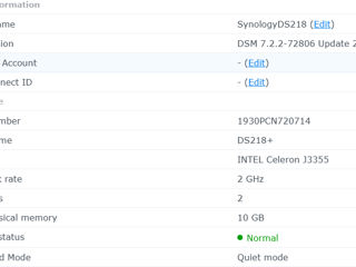 Synology DS218+ foto 8