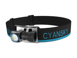 New cyansky ручные led фонари, налобные led фонари cyansky lanterne led tactical foto 12
