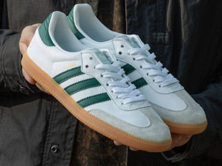 Adidas Samba White/Green