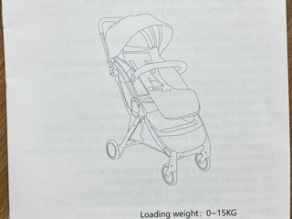 Детская компактная прогулочная коляска. foto 7