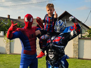 Transformers/Spider Man(Animatori)SimbaParty foto 5