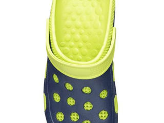 Papuci crocs MARINE - albastru cu verde / Кроксы MARINE сине-зеленые foto 5