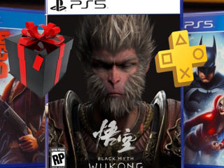 Подписки Ps+ Premium Moldova дарим Wukong Cumpărați jocuri din contul dvs Ps5 Ps4 Cel mai bun pret!