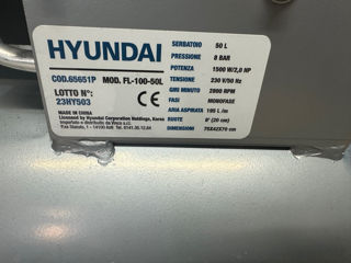 Compresor Hyundai 50L foto 2