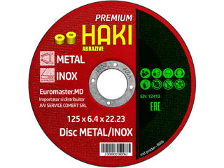 Discuri metal/inox Haki Premium – 125 si 230, preturi angro, Euromaster.MD foto 14