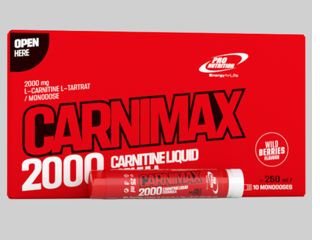 Carnimax 2000, 10 monodoze x 25 ml, Fructe de pădure