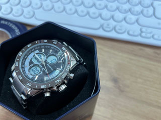 martyn line dual time chronograph s.steel cod.79 pt/339.00 foto 2