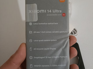 Xiaomi 14 Ultra ! 16/512GB Black !  Nou / Новый !!!