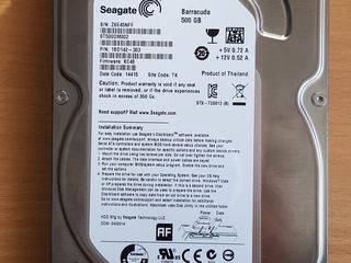 HDD Seagate 500GB foto 1