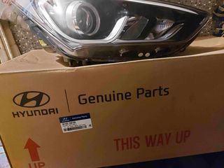 Hyundai SantaFe, Sonata 2014-2018  фары и стопы foto 3