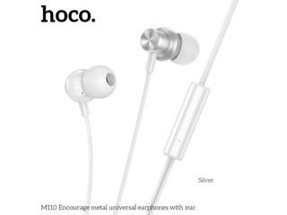 HOCO M110 Încurajează căștile universale din metal cu microfon foto 2