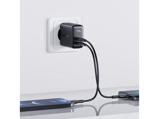 Încărcător cu două porturi ACEFAST A9 PD40W(USB-C+USB-C). foto 3