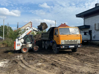 Săpături fundații case  demolări de construcții  excavatoare bobcat transport miniexcavator foto 3