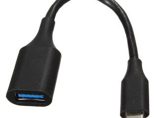 Картридер-адаптер для смартфонов и Macbook USB Type C Cablu OTG USB-type-C la USB 3.0 ! foto 3