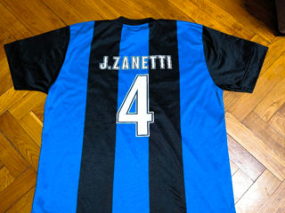 Inter milan #4 J.Zanetti фирменная футболка размер XL foto 1