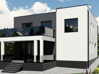 Casă de locuit individuală cu 2 niveluri/196,2m2/ P+E/ renovare/construcții/3D foto 3