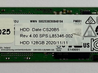SSD M2 Sata Samsung PM881 — 128 GB фото 0