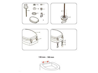 Capac Pentru Closet Msv Lingga, Mdf foto 2