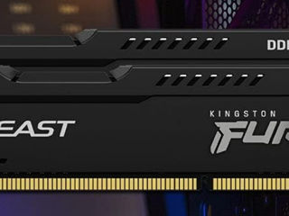 Memorie operativă Kingston Fury Beast UDIMM DDR3 16GB 1866MHz foto 2
