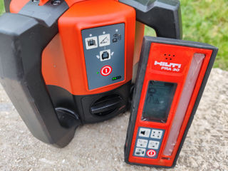 Nivela laser Hilti Pr 30-HVS + Detector + Incarcator = 550 euro foto 1