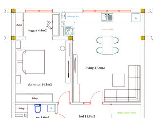 Квартира два уровня + терраса, Клубный 5-ти этажный дом на Буюкань, 69000 €, сдан в эксплуатацию foto 17