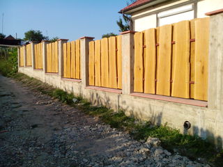 Gard din lemn porti din lemn foto 9