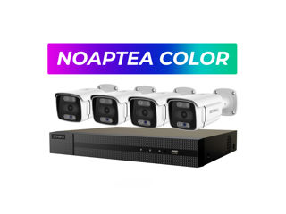 8 Megapixeli Set 4 Camere Enki 4K Color Noaptea Cu Microfon foto 2