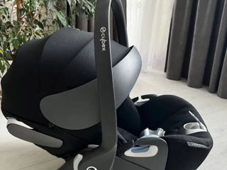 Cybex Cloud Z I-size с раскладывающимся механизмом и боковой защитой, на коляску Cybex и др. + База foto 3