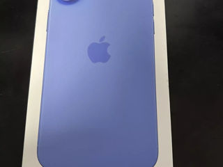 Apple iPhone 16 128gb Ultramarine nou! Sim fizic. Orice control acceptat!