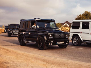 G Class (Gelandewagen) negre / Гелендваген черные - 170 €/zi & 25 €/ora (2) foto 11