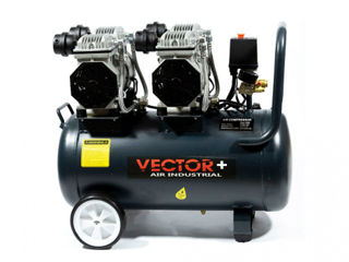 Compresor Vector+ (1390Wx2) 50L (fara ulei) -livrare -credit-transfer foto 1