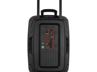 Boxa mare (80 cm) portativa acumulator microfon 150 w max , bluetooth ,flash foto 6
