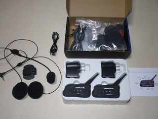 Моторация, гарнитура на шлем Lexin LX-R6 intercom новый ! foto 10