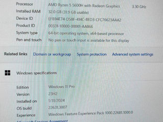 Lenovo Legion Ryzen 5 RTX 3060 RAM32GB - 6 GB 300WATT version 144hz foto 4