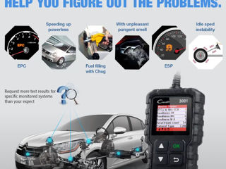 Scaner OBD2 / Diagnostica Auto / Авто Диагностика / Launch CR3001 CReader foto 8