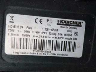 Karcher HD 6/15 CX Plus profesional! foto 2