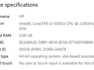 Notebook HP G5 Intel I3 8RAM 1TB SSD foto 2