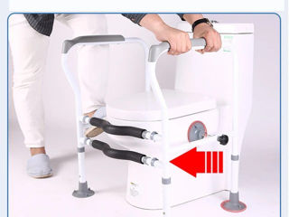 Inaltator WC cu manere si capac Насадка для унитаза с ручками и крышкой foto 6