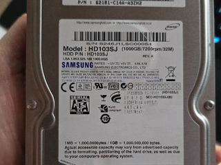 HDD Sata 1Tb -- Samsung