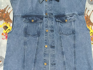 Jeaca de jeans.Bumbac -100%.Nou.Oversized(M,L)